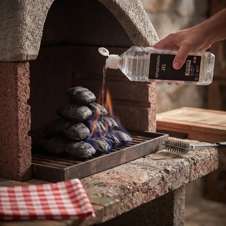 Çok Amaçlı Kokusuz Jel Yakıt - Dumansız Şömine Barbekü Yakacağı - 1 Litre
