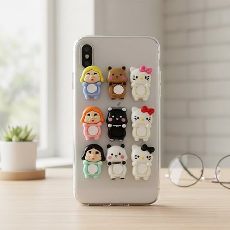 Telefon Süsü - Karışık Model - Figürlü Aksesuar