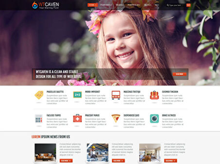 Caven Multi-Purpose Joomla Teması