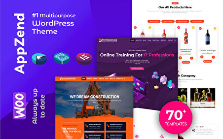 Appzend - Multipurpose Business Wordpress Teması