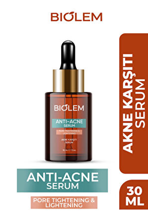 Biolem Akne Ve Karşıtı Sıkılaştırıcı Cilt Serumu Salisilik Asit, Tea Tree 30 ml