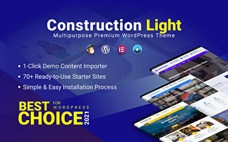 Construction - MultiPurpose Wordpress Teması