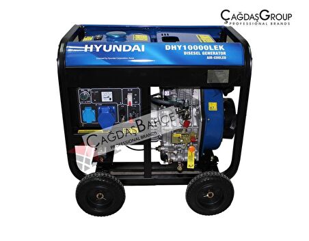 HYUNDAİ DHY10000LEK-3 TRİFAZE 8 KWA MARŞLI DİZEL JENERATÖR