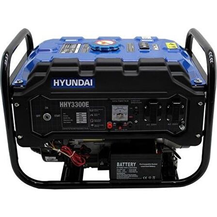 Hyundai HHY3300 Benzinli Marşlı Jeneratör 2.8 kW