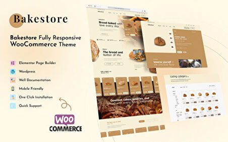 Bake Store - Food Bakery