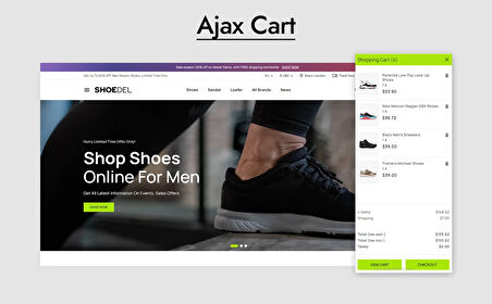 Shoedel - Shoes and Accessories Store PrestaShop Teması