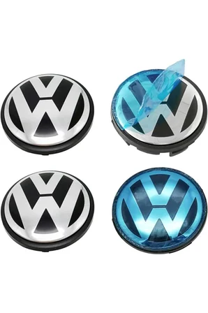 Volkswagen Tiguan 2007-2014 Orjinal Tip Jant Göbeği 55-65mm Krom Anahtarlık