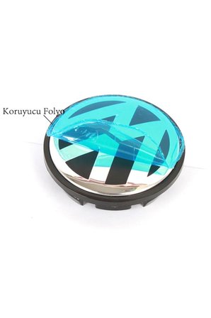 Volkswagen Caddy 2004-2010 Orjinal Tip Jant Göbeği 55-65mm Krom Anahtarlık