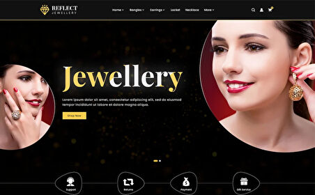 Reflect Jewellery - Jewellery Store PrestaShop Teması