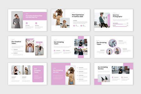 Ciamic - Fashion Business Presentation Power Point Teması