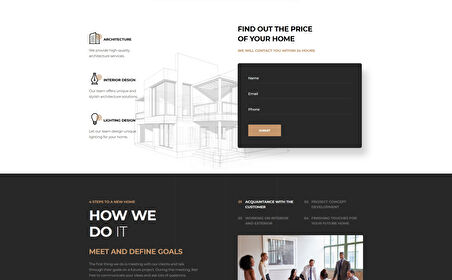 Spectrum - Construction Company HTML&CSS Teması