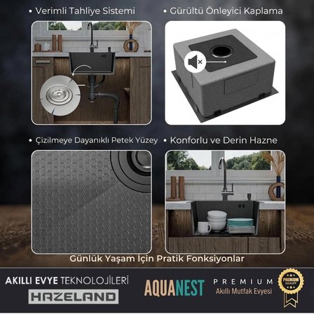 HAZELAND AQUANEST Urban Mutfak Evyesi