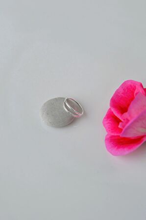 İki Sıralı Halka Hızma Gümüş Hızma