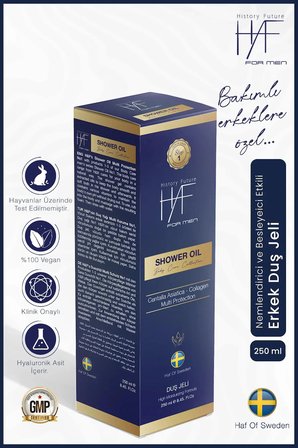 Erkeklere Özel Derin Temizlik Ferahlatıcı Bakım Nemlendirici Etkili Besleyici Duş Jeli Seti 250ml x3