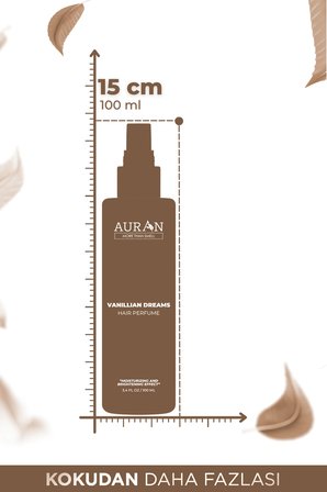 Vanilya Saç Parfümü Besleyici ve Onarıcı Saç Bakım Spreyi Vanillian Dreams Hair Perfume Spray 100ml