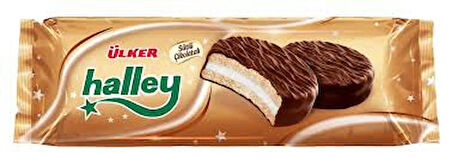 Halley Çikolata Kaplamalı Sandviç Bisküvi 8'Li 240 G x 2 Adet