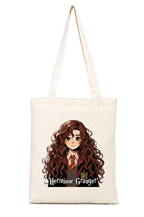 Hermione Granger %100 Pamuk Bez Omuz Çantası