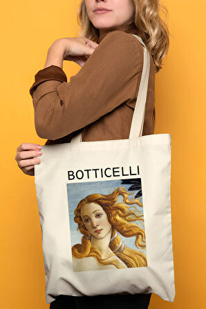 Botticelli %100 Pamuk Bez Çanta