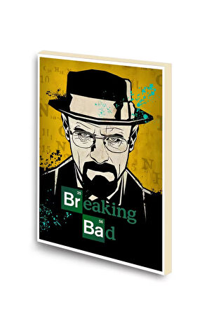 Breaking Bad Walter White Baskılı A6 Küçük Boy Çizgisiz Defter