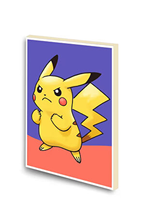 Pikachu Baskılı A6 Küçük Boy Çizgisiz Defter