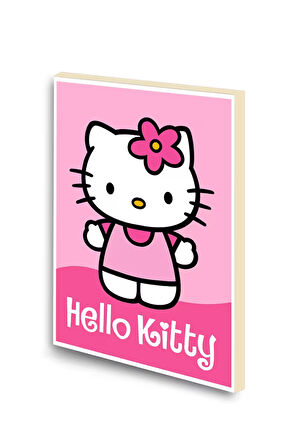 Hello Kitty Baskılı A6 Küçük Boy Çizgisiz Defter