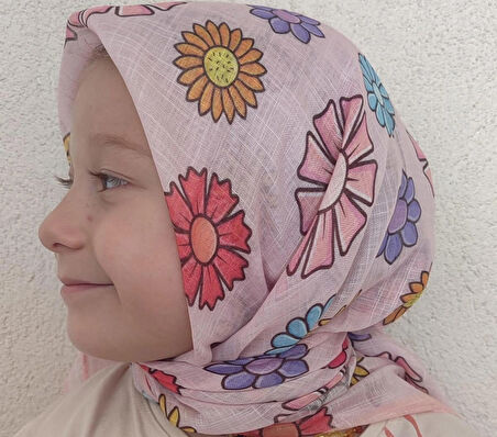 Hanfendi Çocuk eşarbı renkli 