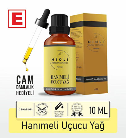 Nioli Hanımeli Esansiyel Uçucu Yağ Buhurdanlık Yağı Aromaterapi Yağı 10 ML