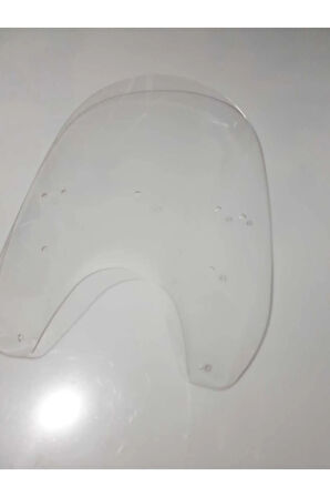 Harley Davidson Fatboy Siperlik Ön Cam 2000-18 Model 63cm Şeffaf Renkli 4mm APARATSIZDIR