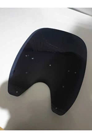Harley Davidson Fatboy Siperlik Ön Cam 2000-18 Model 63cm Siyah Renkli 4mm APARATSIZDIR