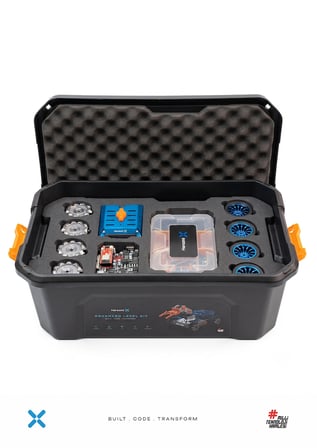 Harezmi X® İleri Seviye 20'si 1 Arada Programlanabilir Modüler Robot Seti - Deneyap Kart V2 ve +2 Enkoderli DC Motor Donanımlı 