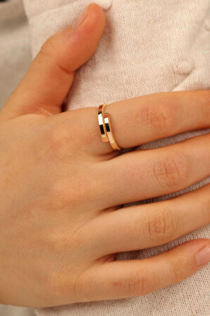 Ajda Aynalı Altın Yüzük