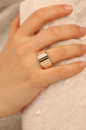 Aynalı Altın Yüzük