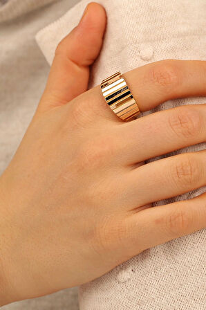 Aynalı Altın Yüzük