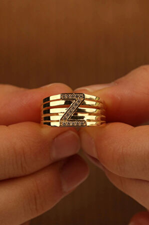 Z Harf Altın Yüzük