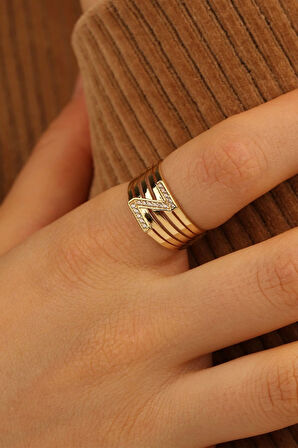 Z Harf Altın Yüzük