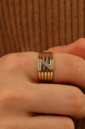 Z Harf Altın Yüzük