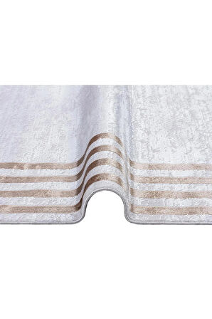 Kaliteli Viskon Halı Sık Dokuma Salon-oturma Ve Hol Odası Halısı Türkmen Halı Harmony 21023 Kahve