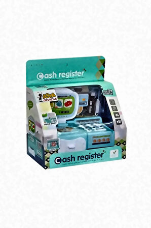 Kutulu Pilli Küçük Market Yazar Kasa Seslı Işıklı Kız Çocuk Eğitici Oyuncak Erkek Çocuk Oyuncaklar