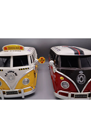 Uzaktan Kumandalı 2.4G 4 kanallı Radyo Kontrollü Kumandalı Otobüs Led Işıklı 1:16 Ölçekli