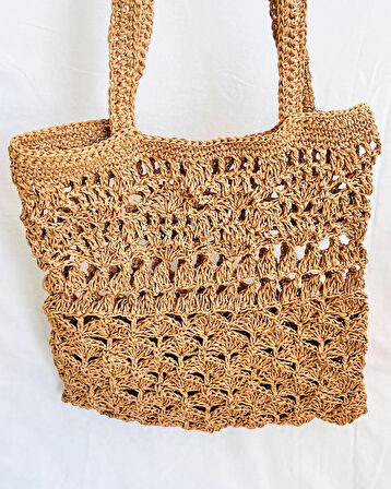 Hasır Çanta Örgü 