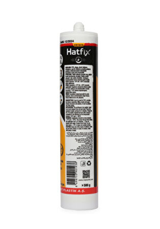 Hatfix Silikonize Mastik Altınmeşe  2 Adet 500Gr