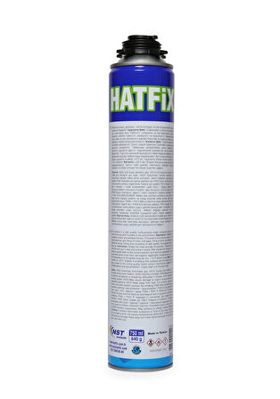 Hatfix Poliüretan Köpük 750Ml 840Gr Sprey -Tabancalı