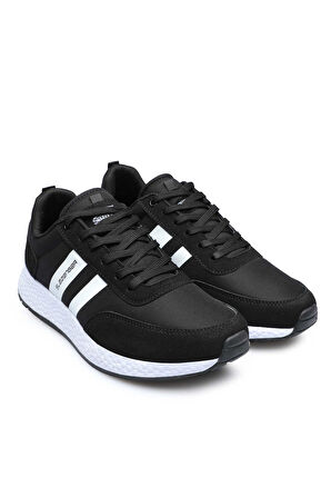 Slazenger ZAAL Sneaker Erkek Ayakkabı Siyah - Beyaz - 00003U48 : 42, renk_variant_property : 00Siyah-Beyaz