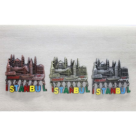 Sarkaçlı İstanbul Temalı Magnet