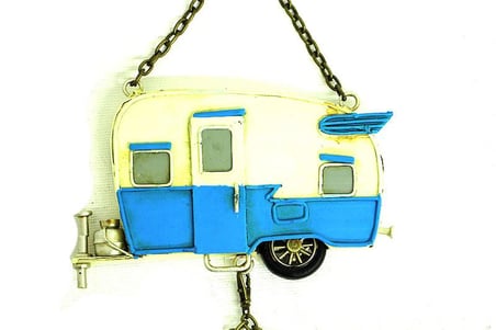 Dekoratif Metal Kapı Yazısı Karavan Vintage Dekoratif Hediyelik