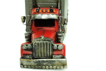 Dekoratif Metal Tır Vintage Biblo Hediyelik