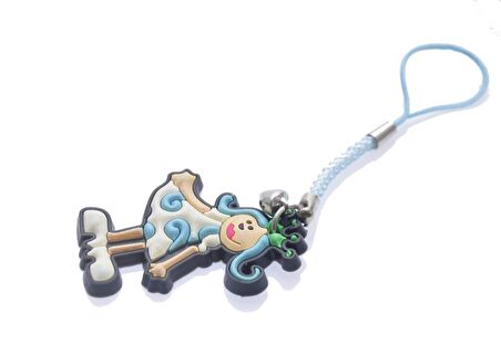 Hdmarketim Prenses Figürlü Çanta Ve Anahtarlık Süsü