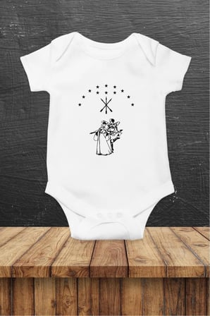Çerkes Özel Tasarım Bebek Zıbın Pamuklu Çıtçıtlı Body