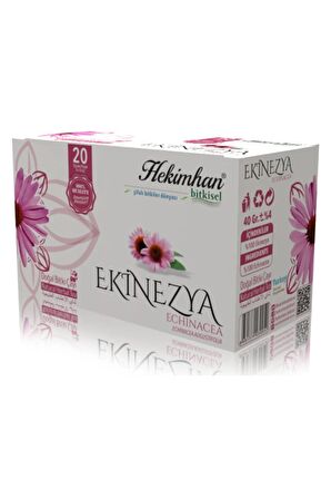Ekinezya 20'li Süzen Poşet Çay Sallama Bitki Çay, Demleme Bitki Çayı