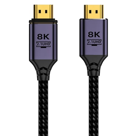 ALLY HDMI to HDMI 8K HD 2.1UHD Mıknatıs Başlıklı Kablo 1 Metre-(5775)